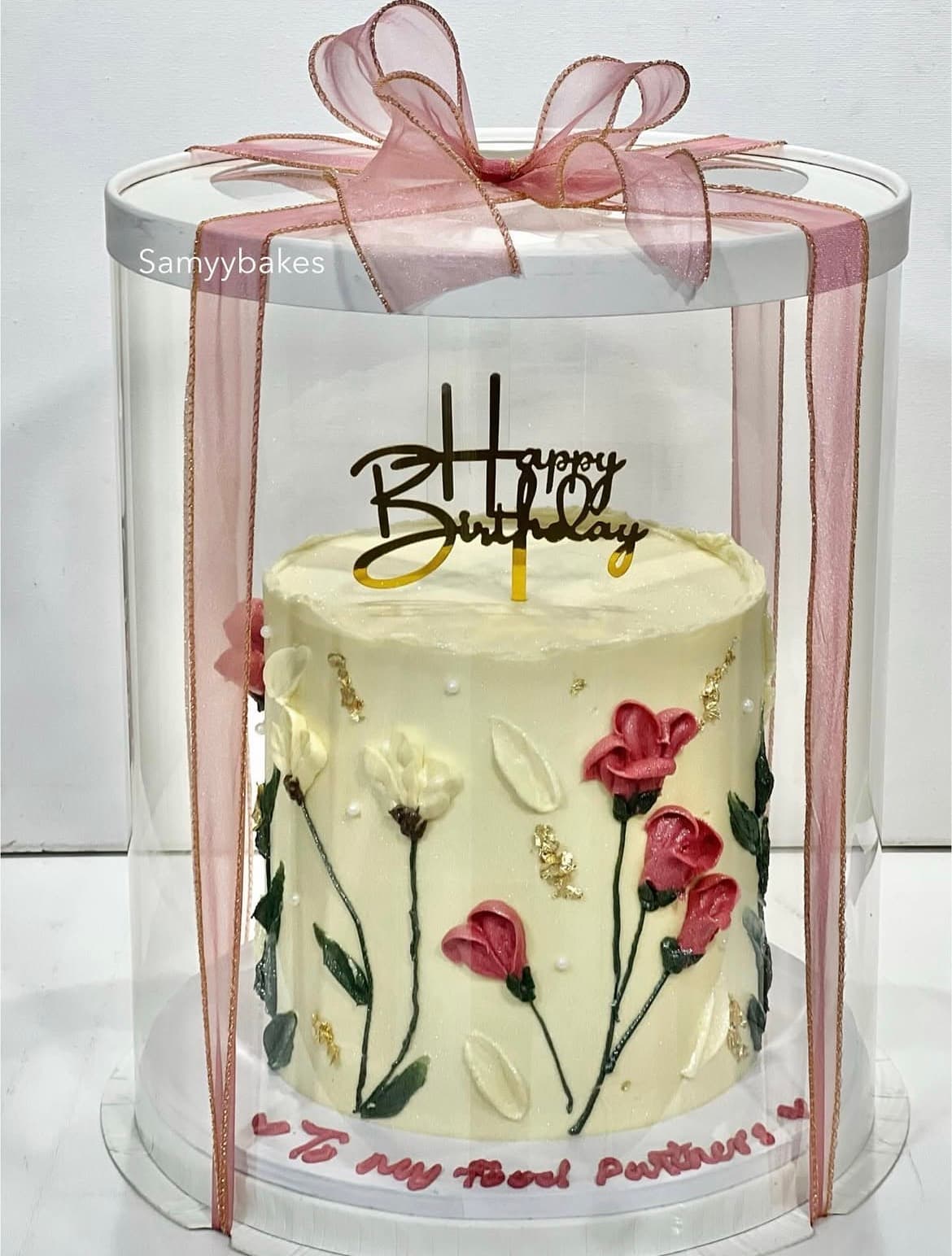 Blush Floral Tier