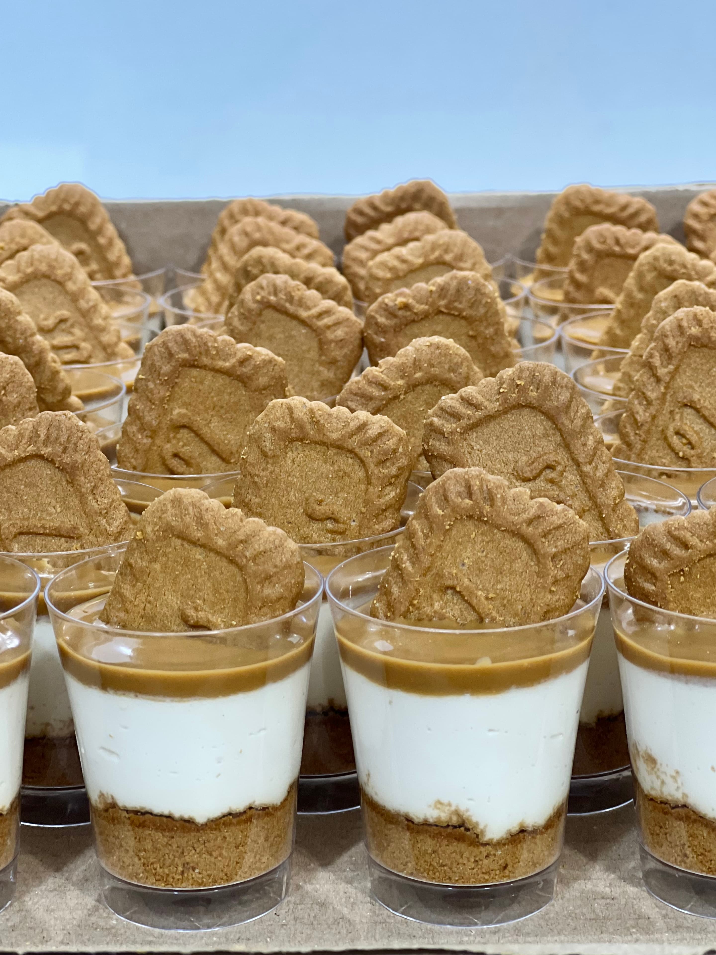 Lotus cheesecake