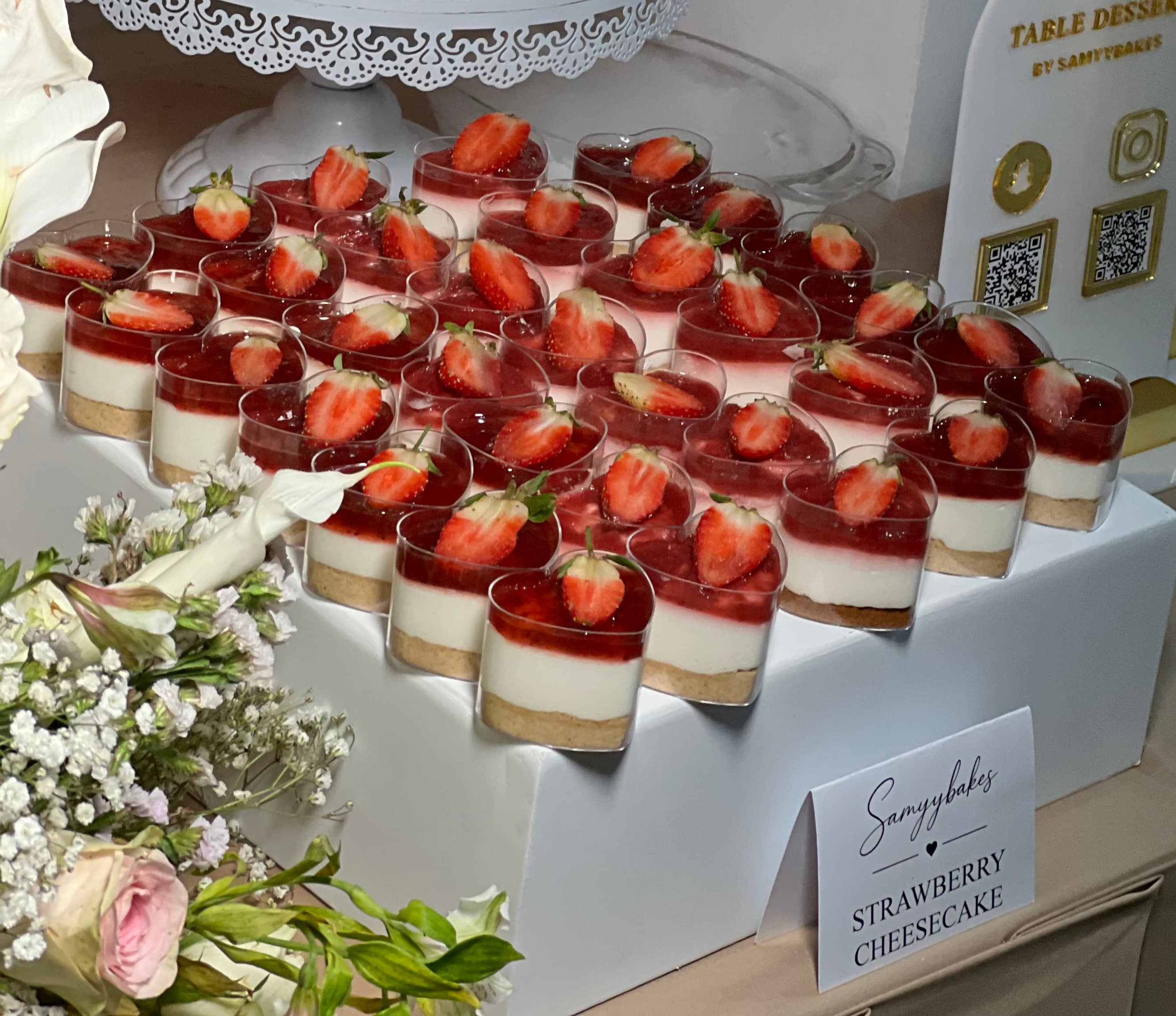 Strawberry cheesecake