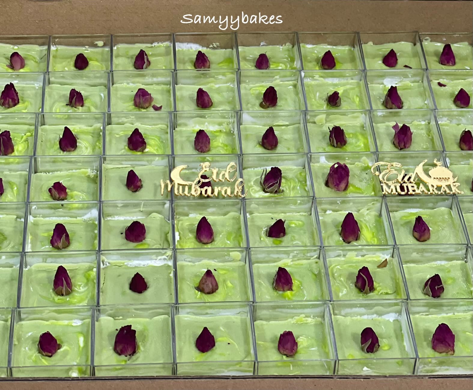 Pistachio cheesecake